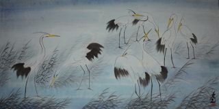 Chinese Scroll Painting By Lin Fengmian P404 林风眠