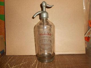 Vintage Havens Bottling Seltzer Bottle Valparaiso Indiana