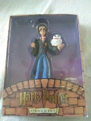 Harry Potter With Hedwig Kurt S Adler Santas World 2000 Christmas Ornament Box