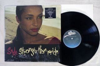 Sade Stronger Than Pride Epic 25 3p - 5015 Japan Shrink Vinyl Lp