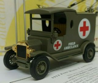 @@@ Matchbox Moy 1912 Ford Model T Field Ambulance Matt Green @@@