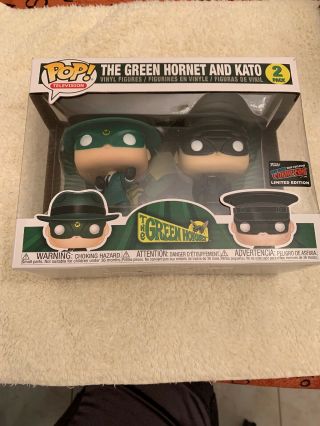 2019 Nycc Funko Pop Green Hornet Kato 2 Pack Limited Edition Nycc Sticker