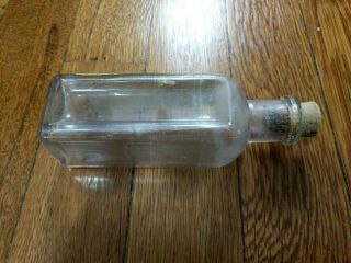 Larkin Soap Co Buffalo NY Derma Balm Glass Bottle w/ Cork 3