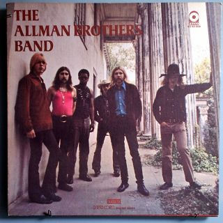 Allman Brothers Band Self - Titled First Album 1969 Atco Lp