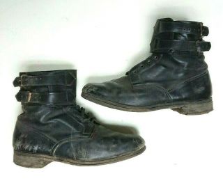 Wwii Hungarian Army Wwii Buckle Boots 1 German Ally Ww2