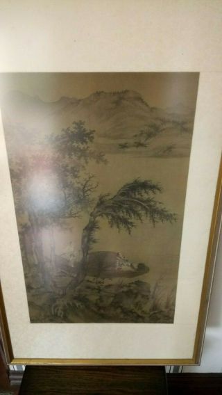 Vintage Chinese Art Work Not A Print Must See[ Wah Cheong]