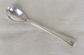 A Fine Antique Solid Sterling Silver George Iv Sauce / Condiment Spoon Lon 1824.