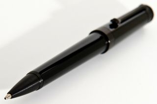 Montegrappa Parola Stealth Black Ballpoint Pen.