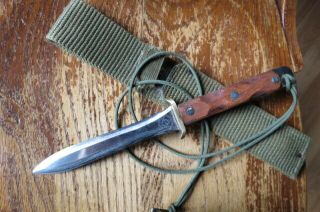 Vintage Ek Commando Fighting Knife W/sheath