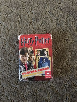 Harry Potter And The Deathly Hallows Playing Cards