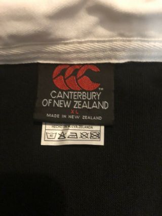 Vintage Zealand All Blacks Invincibles rugby union jersey 2