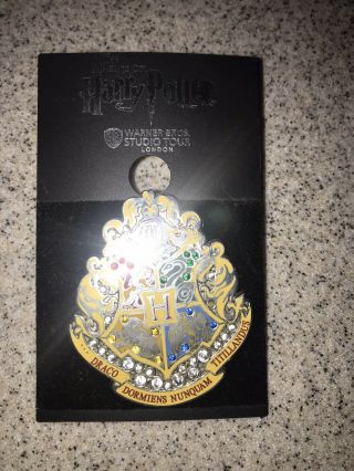 5cm Golden Harry Potter Hogwarts Metal Enamel Pin Badge Pins Backpack Brooches