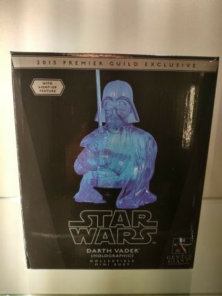Star Wars Gentle Giant Darth Vader Holographic Mini - Bust 102/500