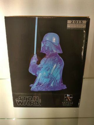 Star Wars Gentle Giant Darth Vader Holographic Mini - Bust 102/500 2