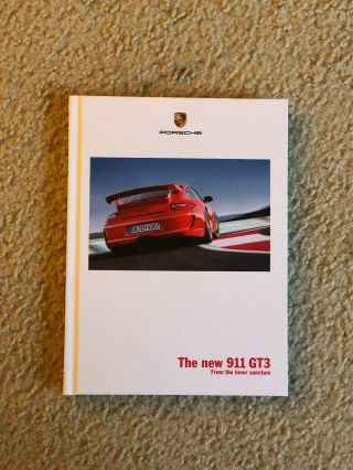 2010 Porsche Official 911 997 Gt3 Hardcover Hardback Brochure English