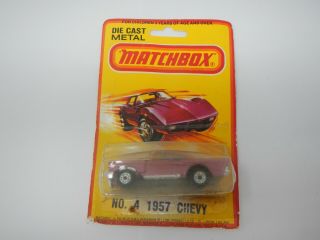 Matchbox Superfast 1957 Chevy No.  4 (1)