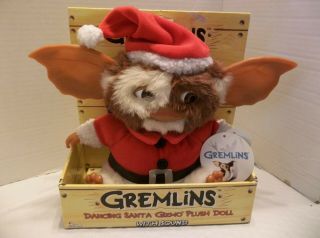 Gremlins Santa Gizmo Plush Doll With Sound 8 " Batteries