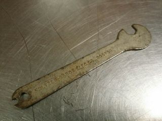 Vintage Holtzer - Cabot Electric Co Boston Box Wrench Tool,  5/16 " & 1/8 ",  3.  75 " L