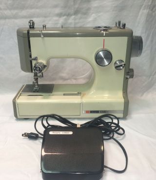 Vintage Sears Kenmore Model 158 - 10400 Sewing Machine W/pedal