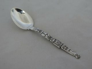 Vintage Sterling Silver Small Totem Pole Souvenir Spoon