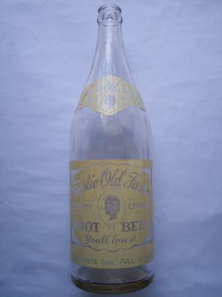 Frostie Root Beer Bottle Soda Bottle Sharpsville Pa 1950