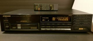 Pioneer Pd - M453 Vintage 6 Disc Cd Player W/remote And