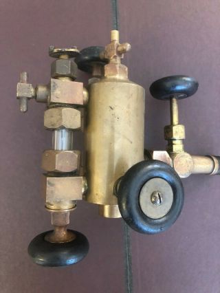 Vintage Brass Steam Engine Oiler/lubricator