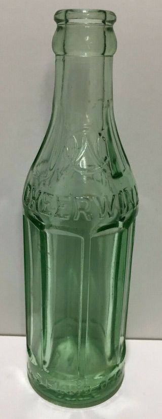 Cheerwine Soda Bottle Charlotte Nc Laurens Glass 1951