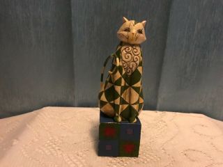 Jim Shore " Felicity " Cat Figurine 2003 V114423