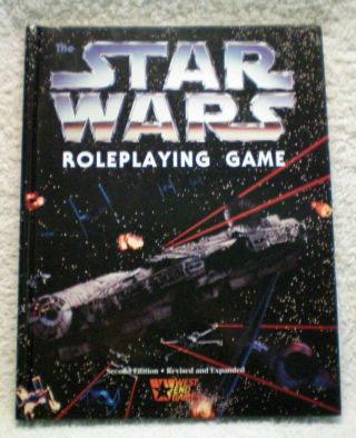 Vintage - Star Wars Roleplaying Game,  Second Edition Rulebook - 1996