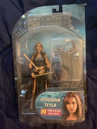 Athosian Teyla Stargate Atlantis Action Figure Rare Collectible Read