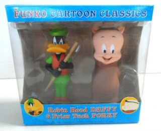 Looney Tunes Robin Hood Daffy Duck / Friar Tuck Porky Funko Cartoon Classics