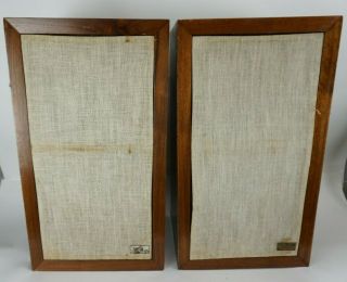 Vintage Acoustic Research Ar - 3a Speaker Cabinets Only