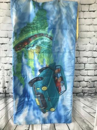 Harry Potter Sleeping Bag Flying Car Ron Slumber Party Hogwarts 1463