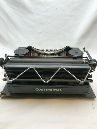 Vintage Continental Typewriter with carry case 3