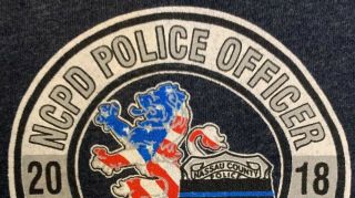 Ncpd Nassau County Police Department Pba T - Shirt Sz L Nypd