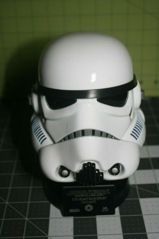 2007 Master Replicas Star Wars Episode IV Scaled Mini Stormtrooper Helmet 2