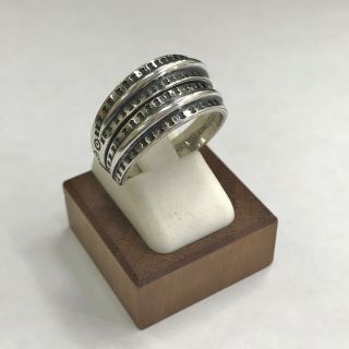 Vintage Modernist Sterling Silver Wrap Ring By David Andersen