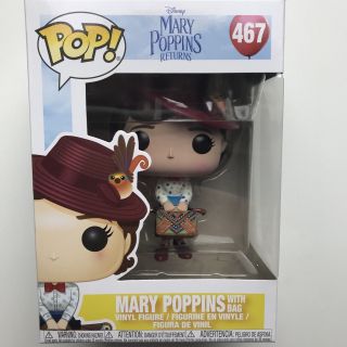 Funko Pop Disney Mary Poppins With Bag 467 Collectible Vinyl Fp51
