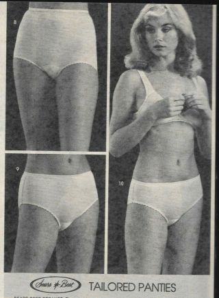 Vintage Lingerie Underwear Panties Clippings 2