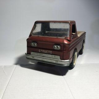 Vintage Structo No.  194 Rampside Pick - Up (such As It Is).