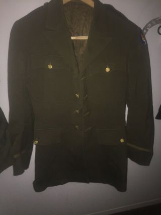 Ww2 Army Officers Dress Coat
