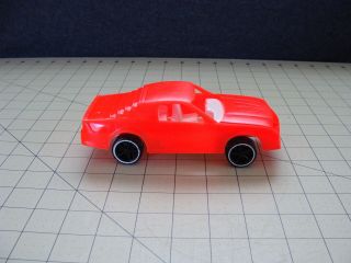 Vintage Gay Toys Inc Florescent Red Chevrolet Camaro Z 28 Iroc Plastic