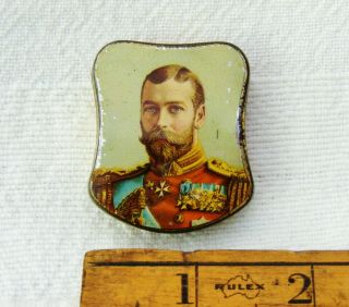 Cachous Tin - George V - Issued For Coronation King George V & Queen Mary