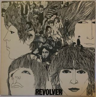 The Beatles Revolver Lp Emi Odeon Japan 1980’s Press Near