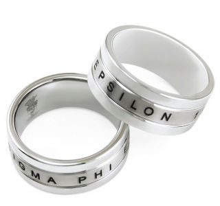 Sigma Phi Epsilon Fraternity Tungsten Ring | Fraternity Rings | Mens Rings
