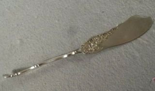 WM Rogers 1904 Turned Twisted Handle Master Butter Knife Berwick Pattern 2