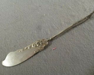 WM Rogers 1904 Turned Twisted Handle Master Butter Knife Berwick Pattern 3