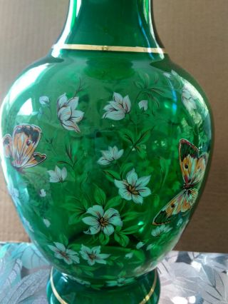 Norleans Hand Made In Italy Large Decorated Vase