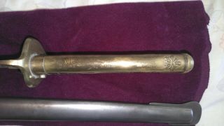 Extremely Rare Pre - Wwii/wwii Era Kyu Gunto Japanese Imperial Army Officer Sword